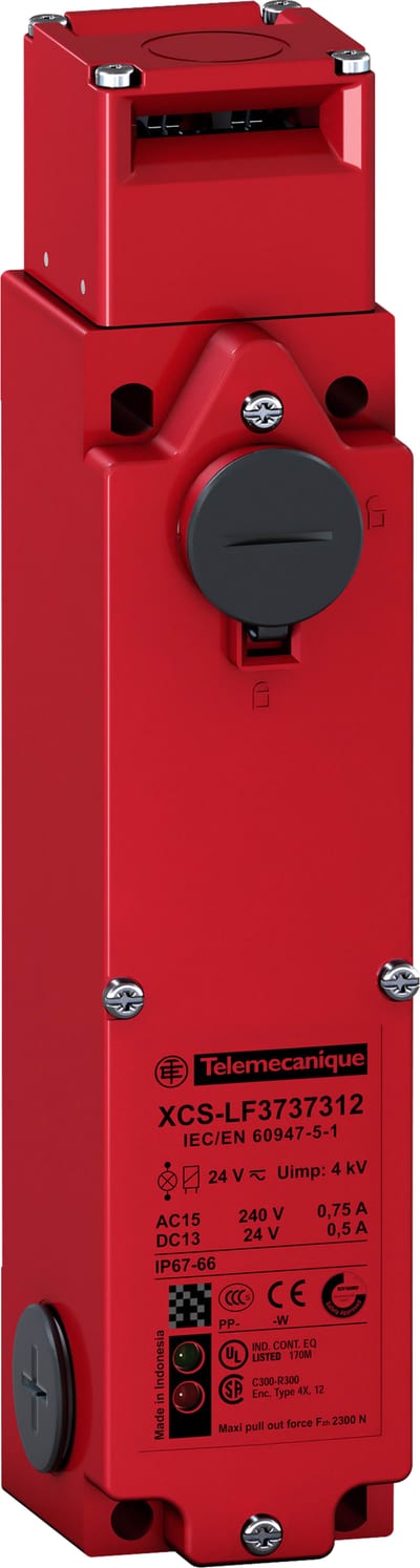 Telemecanique XCSLF3838312 Safety Limit Switch, 3 NC + 3 NC