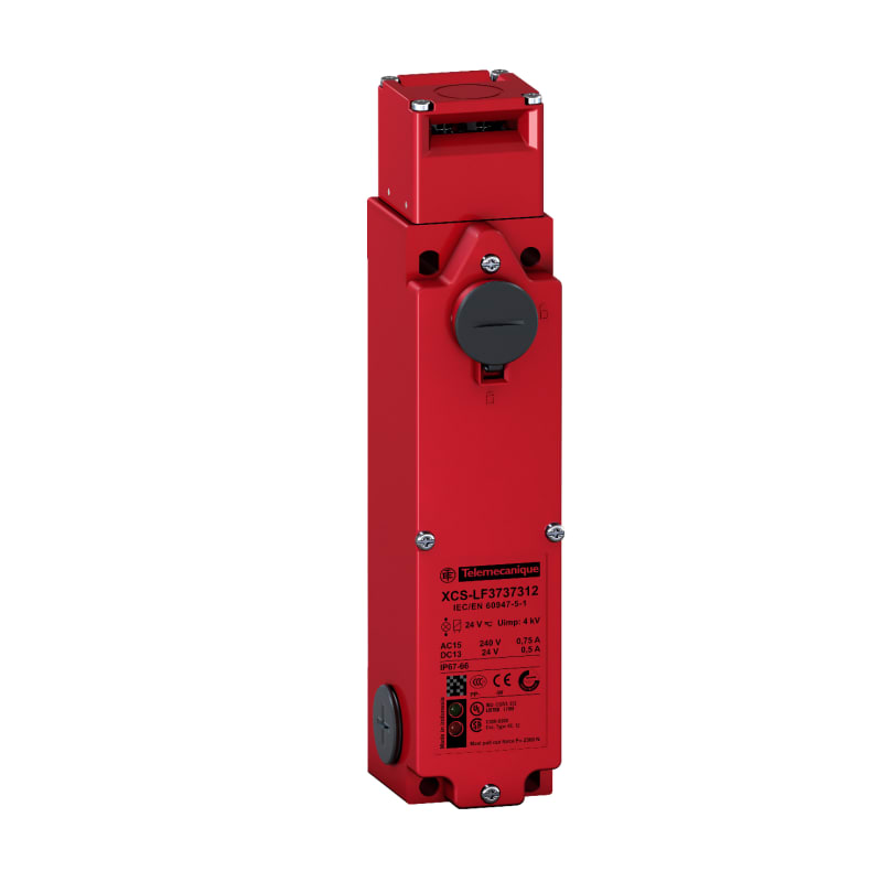 Telemecanique XCSLF3838512 Safety Door Interlock 24 V Metal 3NC+3NC