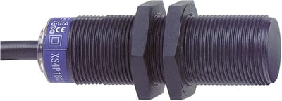 Telemecanique XS4P18MB230 Inductive Proximity Sensor, M18, 2 m cable