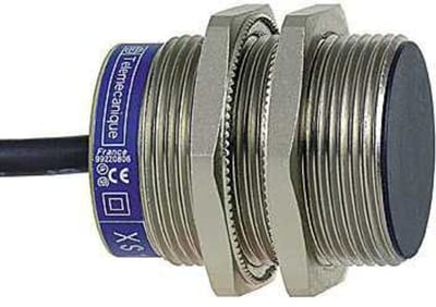 Telemecanique OsiSense XS1N30PB349 Inductive Proximity Sensor — M30 barrel, Sn 20 mm, PNP, NC, pre-wired cable (2 m)
