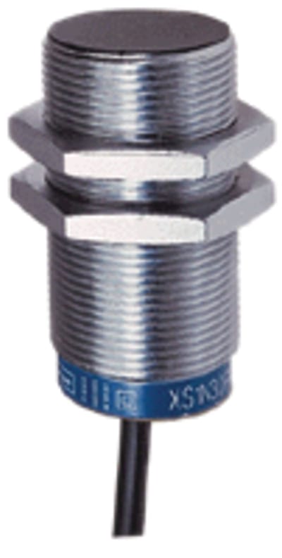Telemecanique OsiSense XS1M30MA250 Inductive Proximity Sensor — M30 barrel, Sn 10 mm, 2-Wire AC/DC, NO, pre-wired cable (2 m)
