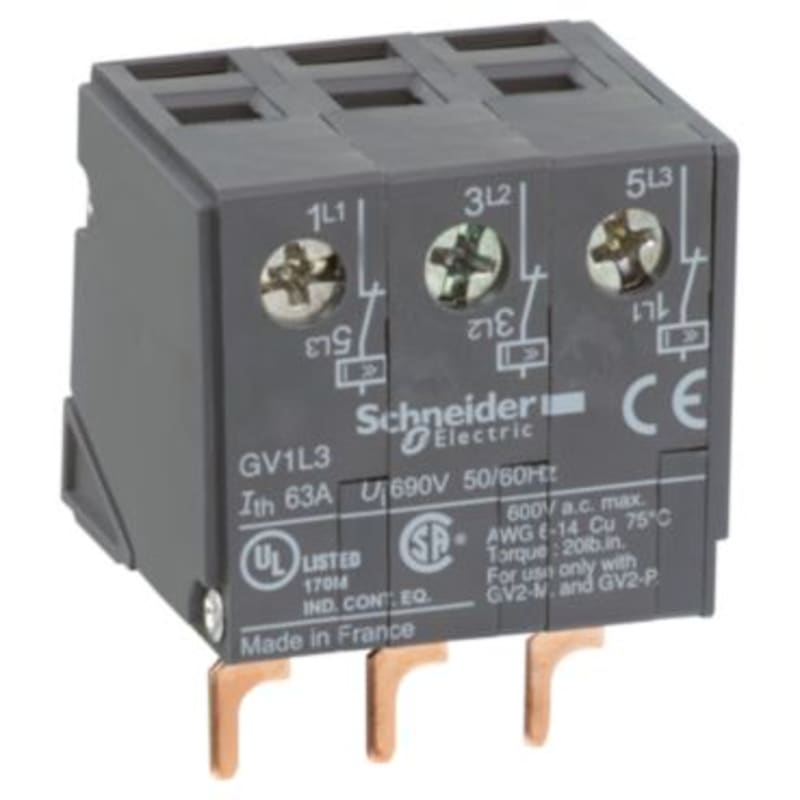 Schneider Electric TeSys GV1L3 Current Limiter Module 32 A 100 kA