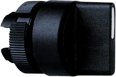 Schneider Electric black selector switch - 3 positions - standard handle ZA2BD3