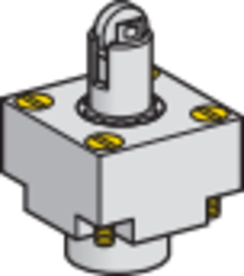 Telemecanique ZCKE67TK Roller Plunger Operating Head for ZCK Limit Switches