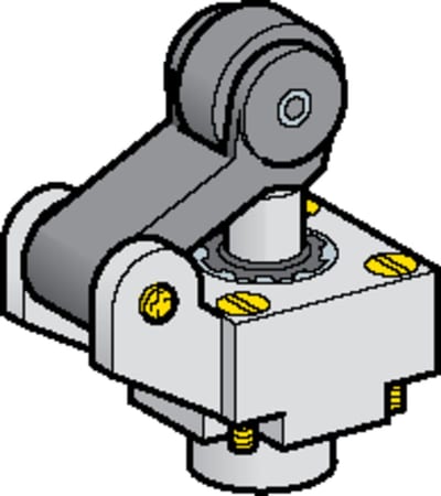 Telemecanique ZCKE216 Roller Lever Operating Head for ZCK Limit Switches