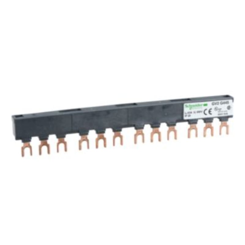 Schneider Electric Linergy FT - Comb busbar - 63 A - 4 tap-offs - 45 mm pitch GV2G445