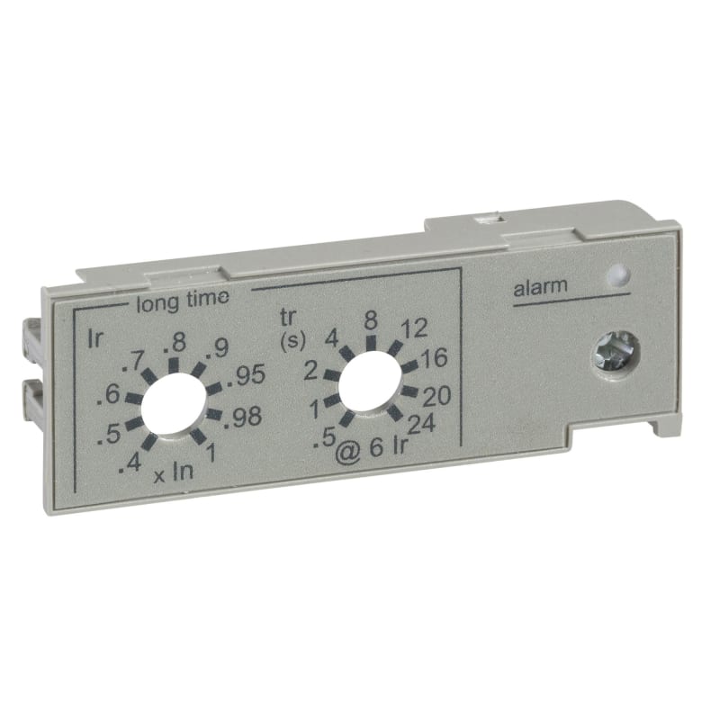 Schneider Electric IEC long time rating plug, MicroLogic trip units, standard setting Ir (0.4 to 1 x In) 33542