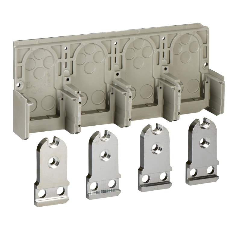 Schneider Electric front connections, 630 A to 1000 A, fixed ComPact NS type N/H/NA, top mounting, 4 poles 33608