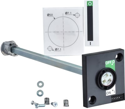Schneider Electric Right side rotary handle INS 40..160 - black handle