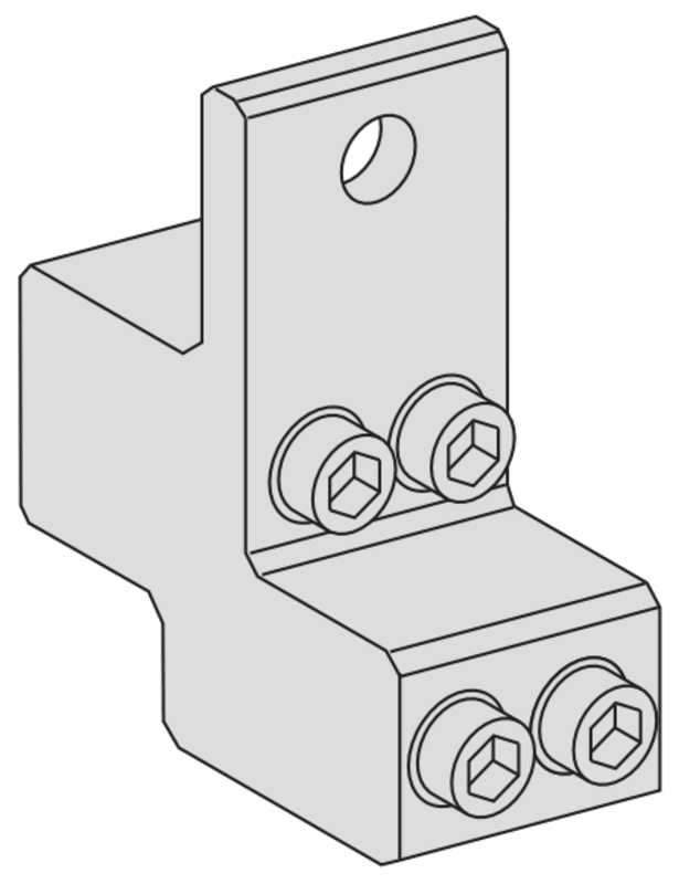 Schneider Electric terminal blocks 4 x 25 mm² - set of 3 28949