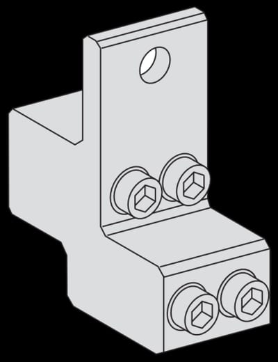 Schneider Electric terminal blocks 4 x 25 mm² - set of 3
