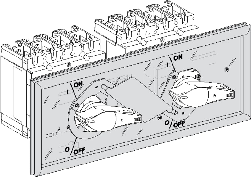 Mechanical Changeover switch INS250 (31073)
