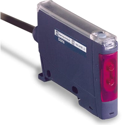 Telemecanique XUDA1PSML2 Fibre-Optic Sensor Amplifier, PNP NO/NC, 2 m Cable