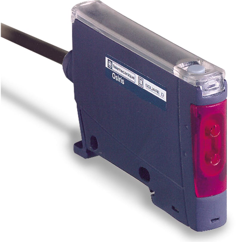 Telemecanique XUDA2PSML2 Fibre-Optic Sensor Amplifier, PNP, NO/NC, 2 m cable