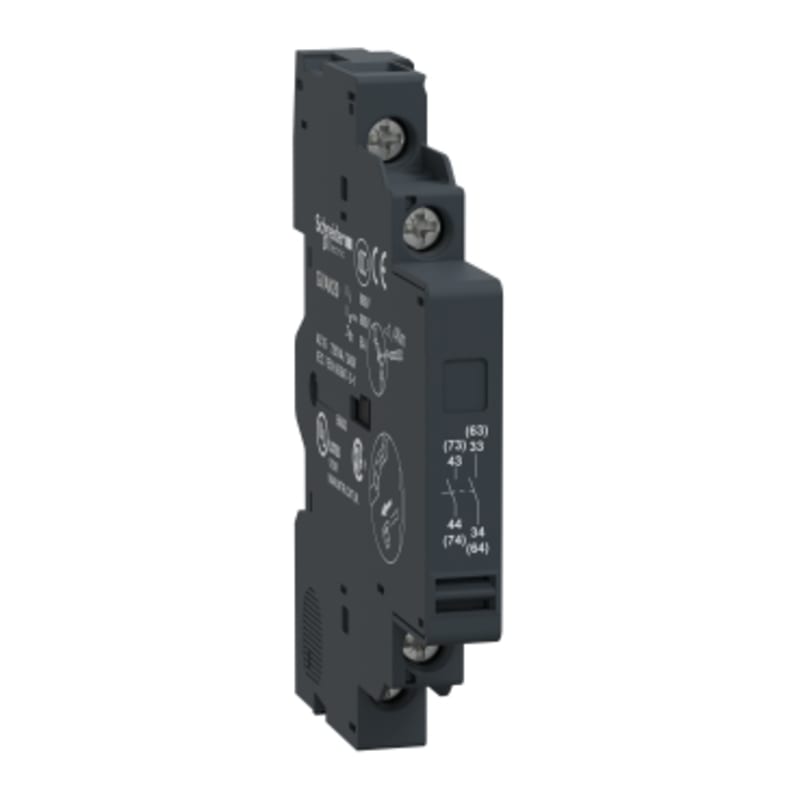 Schneider Electric TeSys GV2 & GV3 - auxiliary contact block - 2 NO GVAN20