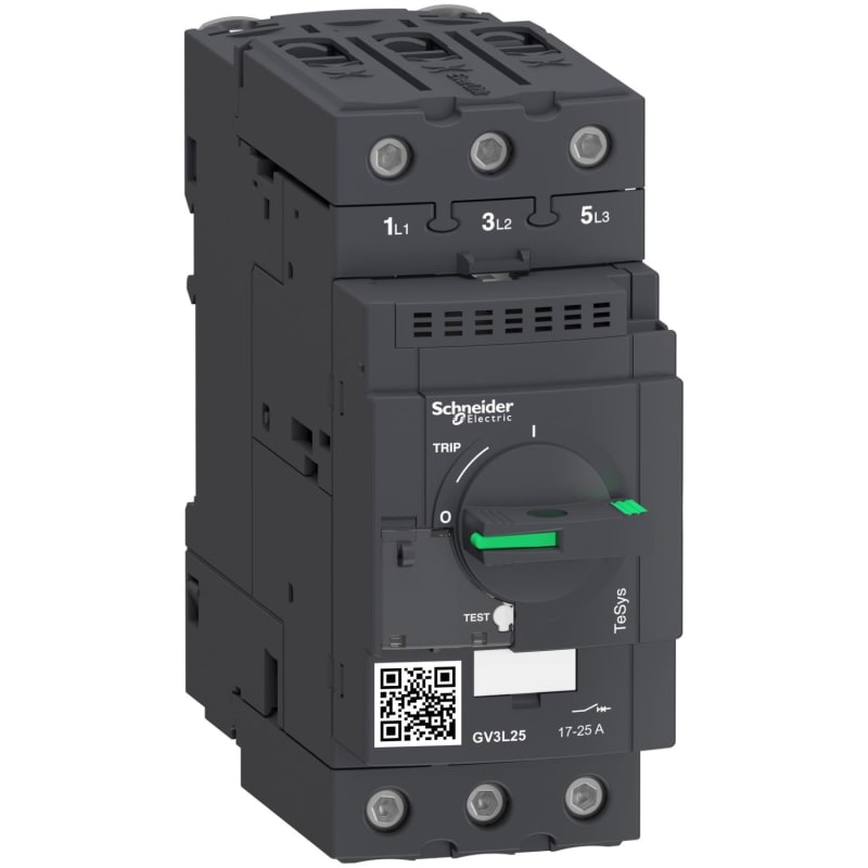 Schneider Electric GV3L25 TeSys GV3 Magnetic Motor Circuit Breaker 25 A 3P