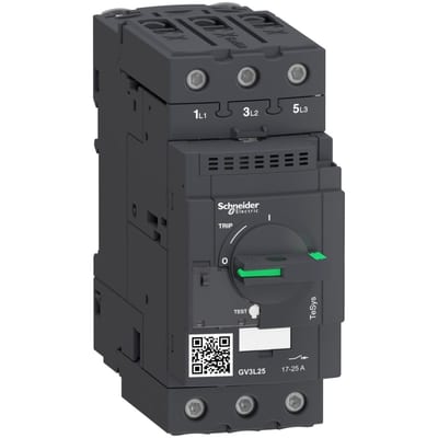 Schneider Electric GV3L25 TeSys GV3 Magnetic Motor Circuit Breaker 25 A 3P