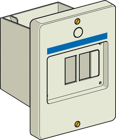 Enclosure recessed IP55 GV2ME (GV2MP04)
