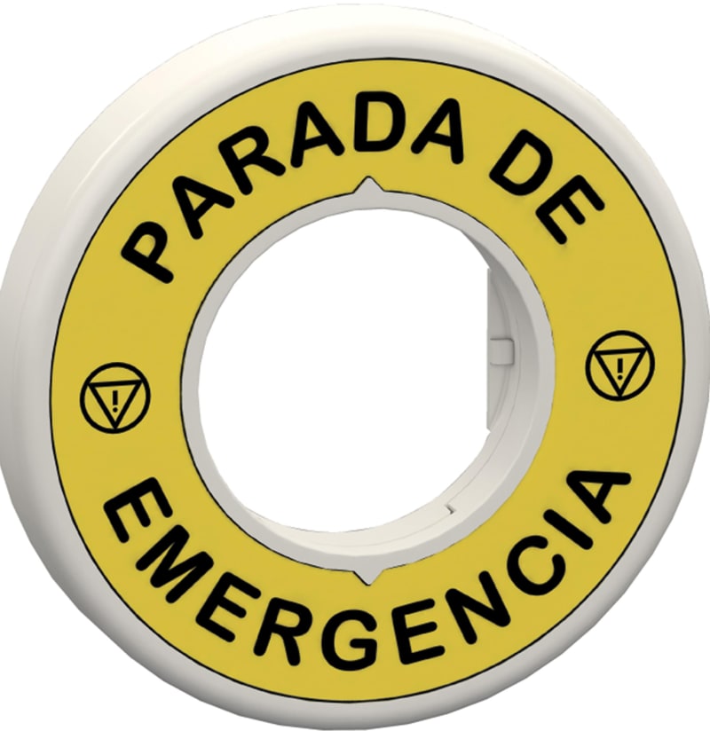 Emergency stop sign with LED 120V SP (ZBY9W2G430)
