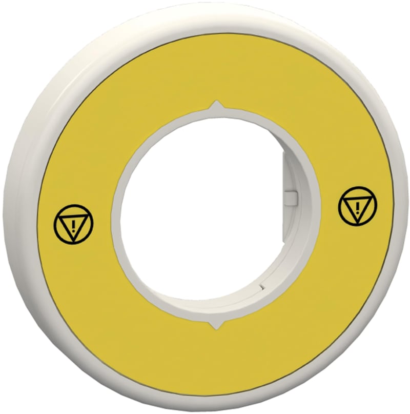 Emergency stop sign with LED 230V IEC (ZBY9W2M140)