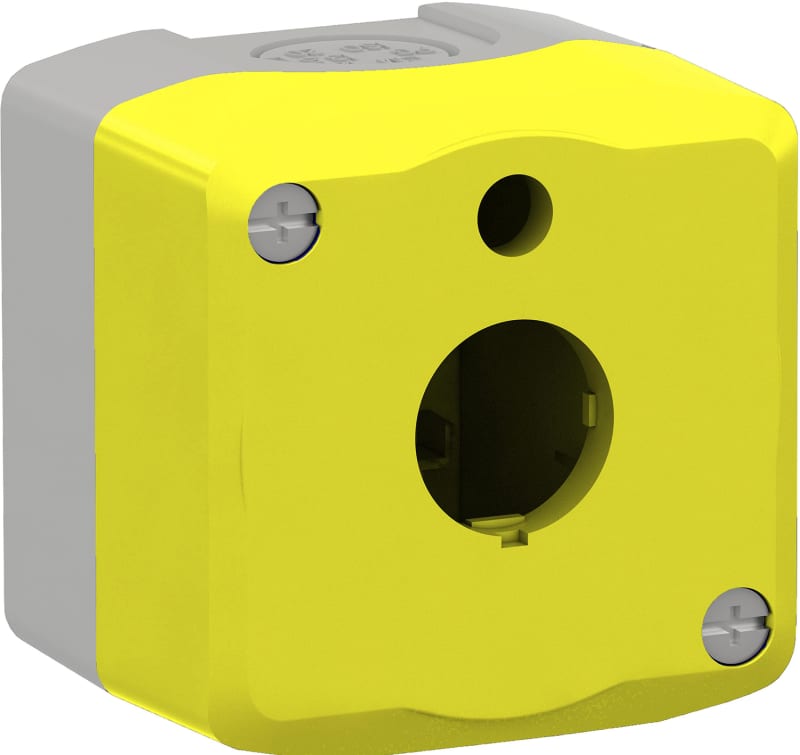 Nrdstoppboks empty 1 hole for LED (XALKW01)