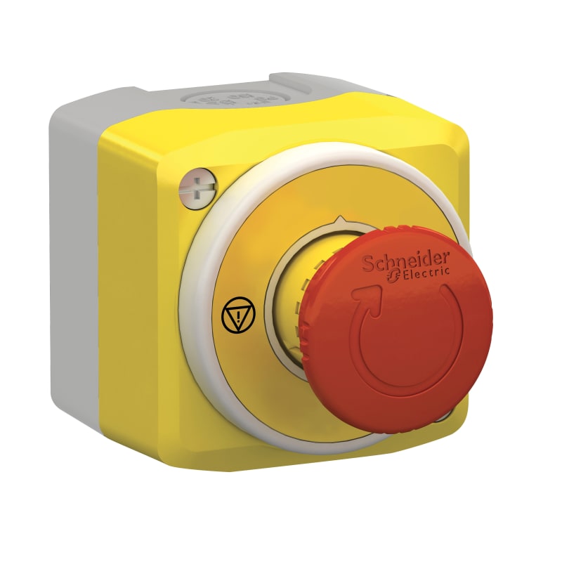 Schneider Electric ill. ring with e. stop D40 ttr control box 24V 2 colors white/red fixed 1NO 2NC XALK178W3B140G