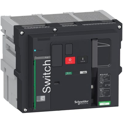 Schneider Electric switch disconnector Masterpact MTZ2 20 HF, 2000 A, 3 poles, drawout LV848292