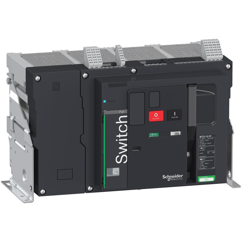 Schneider Electric switch disconnector Masterpact MTZ2 16 HF, 1600 A, 4 poles, fixed LV848055