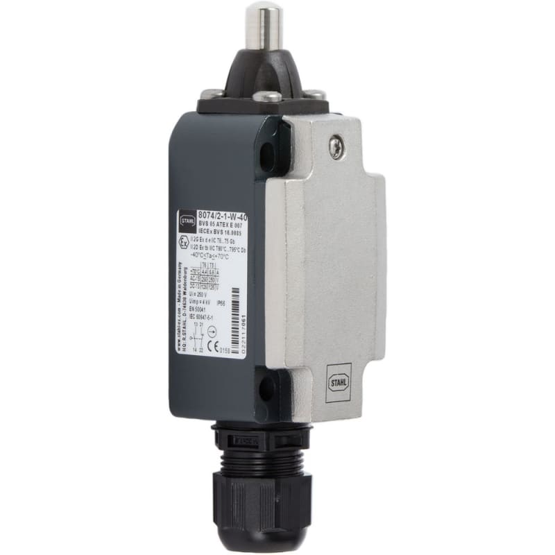 Ex Position Switch 8074/2-3-W-40, plunger (257203)