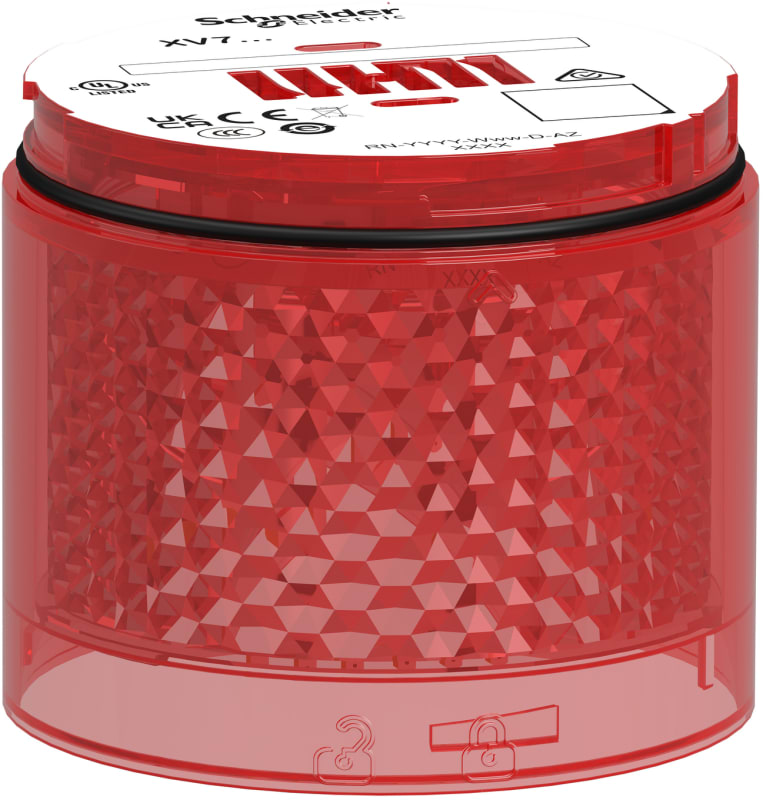 Light Unit with fast LED in red (XVB7C24)