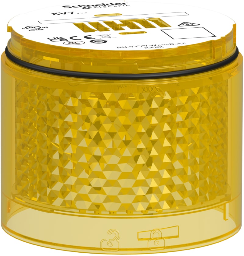 Light Unit with fast LED in yellow (XVB7C28)