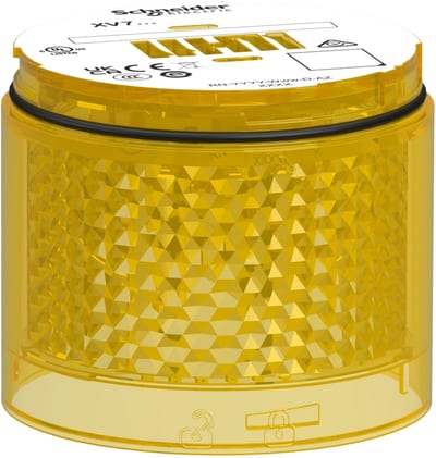 Light Unit with fast LED in yellow