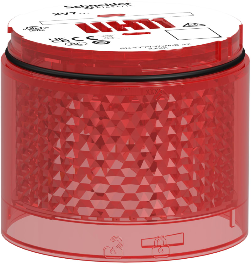 Light Unit with blinkende LED in red (XVB7C54)