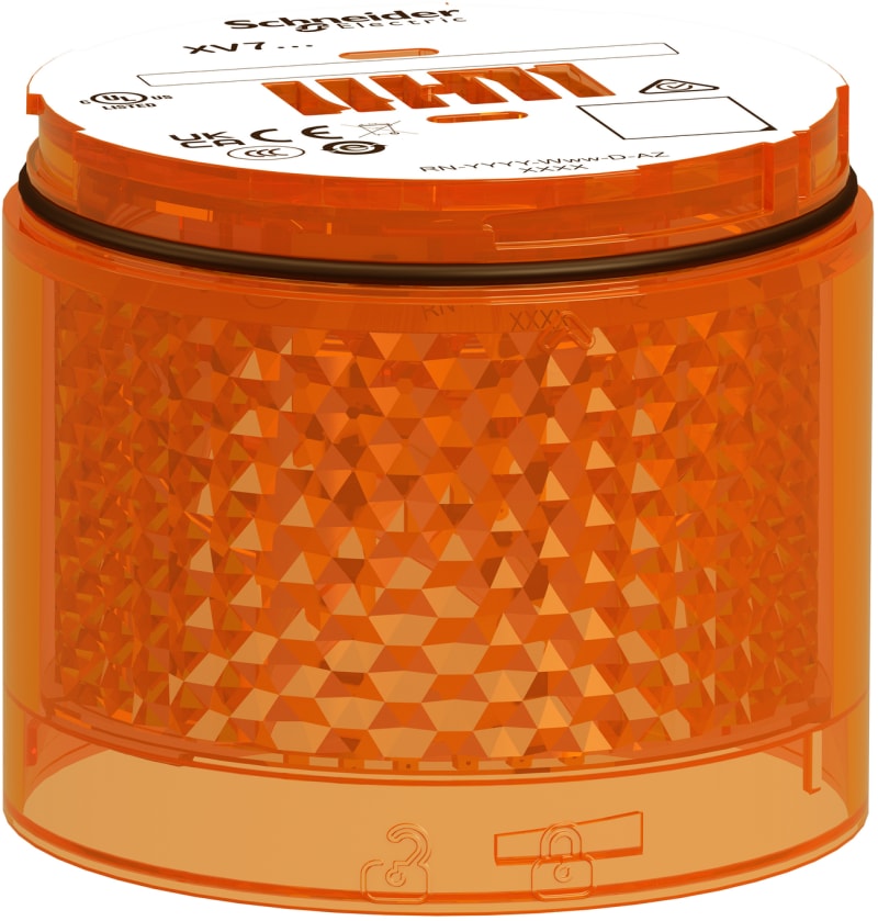 Light Unit with blinkende LED in orange (XVB7C55)