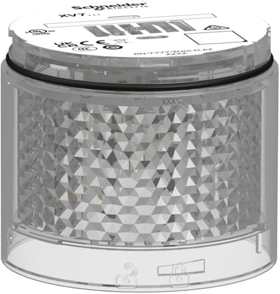 Light Unit with blinkende LED in white