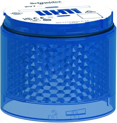 Light Unit with 2J flash LED in blue
