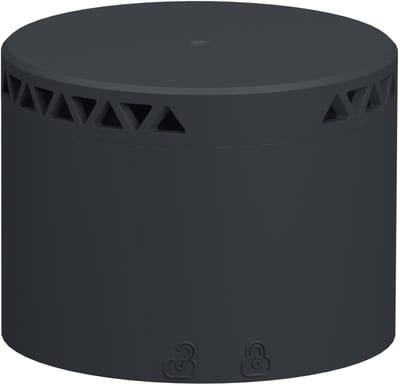 Lydmodul with 2 toner in grey plastic