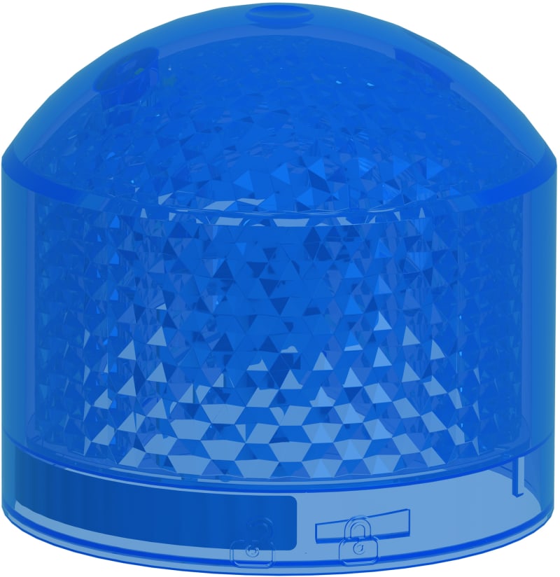 Light Unit for top with fast LED in blue (XVB7L26)
