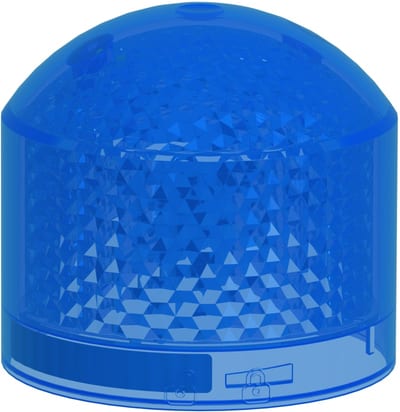 Light Unit for top with fast LED in blue
