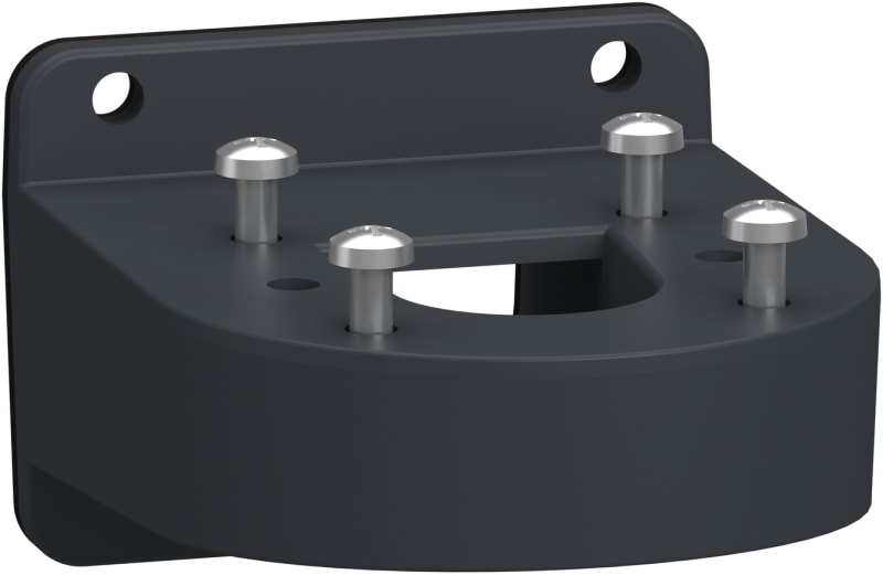 Schneider Electric Universal Mounting Accessory, Harmony XV6/XVB7 Modular Tower Light, Plastic Wall Mount Bracket, Grey XVZ09