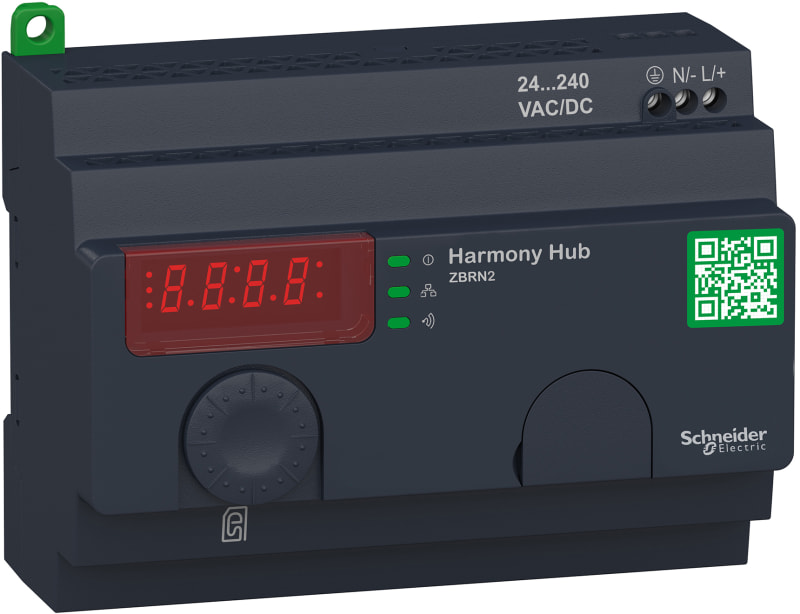 Schneider Electric Harmony Hub, Wireless to Modbus Serial Line Gateway, 24-240 V AC/DC (ZBRN2)