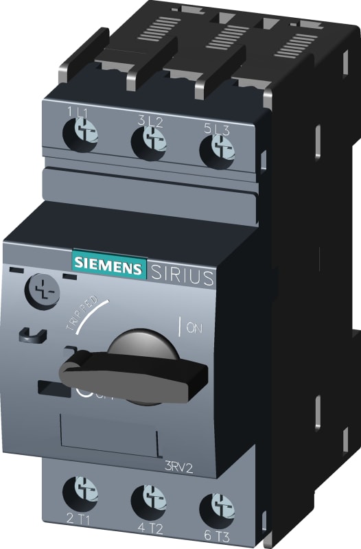 Siemens SIRIUS 3RV20 motor protection circuit breaker, frame size S00 3RV2011-1AA10