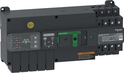 Schneider Electric transfer switch, TransferPacT automatic, 40A, 400V, 3P, rotary, frame 100A TA10D3S0404TPE