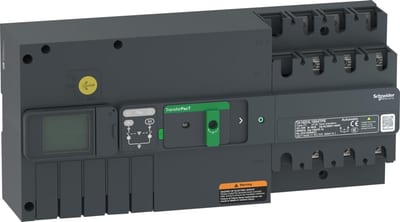 Schneider Electric transfer switch, TransferPacT Active automatic, 160A, 400V, 3P, LCD,frame 160A TA16D3L1604TPE