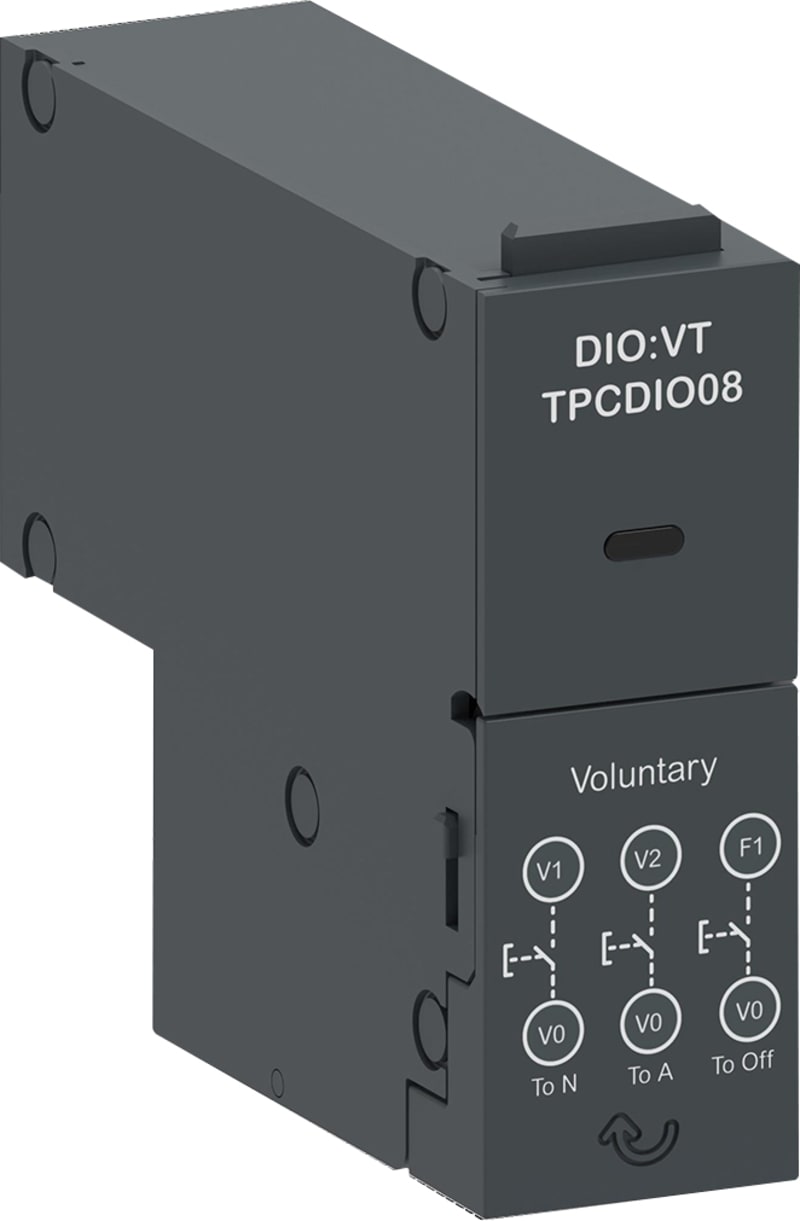Schneider Electric function module, TransferPacT, voluntary remote control, input signal TPCDIO08