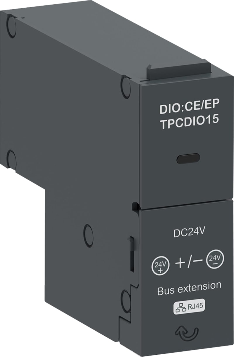 Schneider Electric function module, TransferPacT, BUS extension and 24VDC auxiliary supply TPCDIO15
