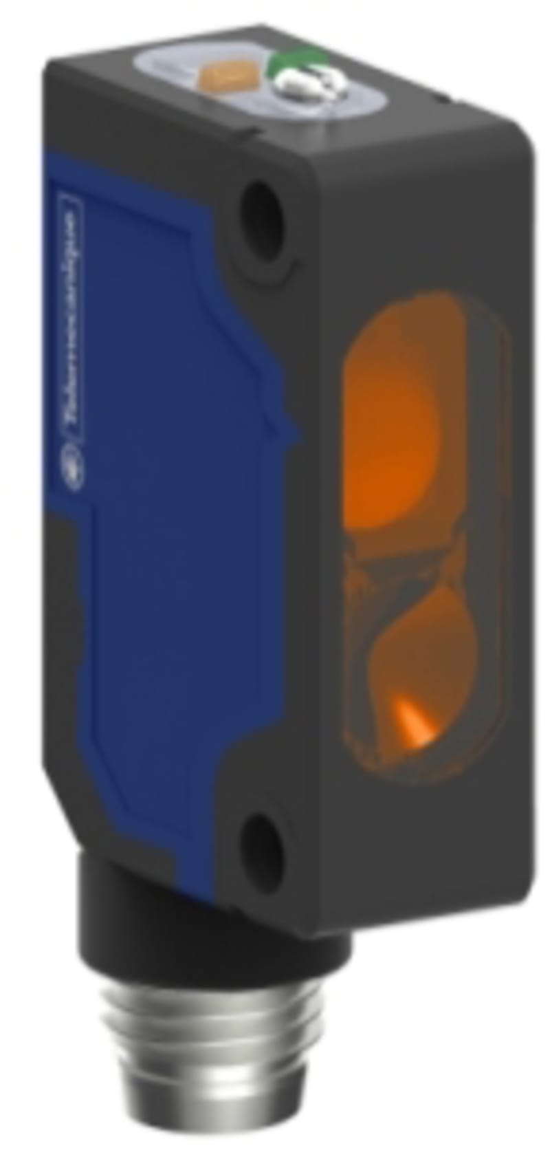 Telemecanique XUM5APXBM8 Photoelectric Sensor, Diffuse with Background Suppression, Sn 1.5 m, PNP, M8 connector