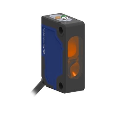 Telemecanique XUM6ANXBL2 Photoelectric Sensor, Diffuse with Background Suppression, Sn 0.8 m, NPN, 2 m cable