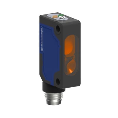 Telemecanique XUM6APXBM8 Photoelectric Sensor, Diffuse with Background Suppression, Sn 0.8 m, PNP, M8 connector