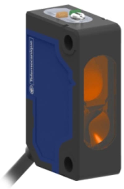 Telemecanique XUM4APXBL2 Photoelectric Sensor, Diffuse with Background Suppression, Sn 0.17 m, PNP, 2 m cable